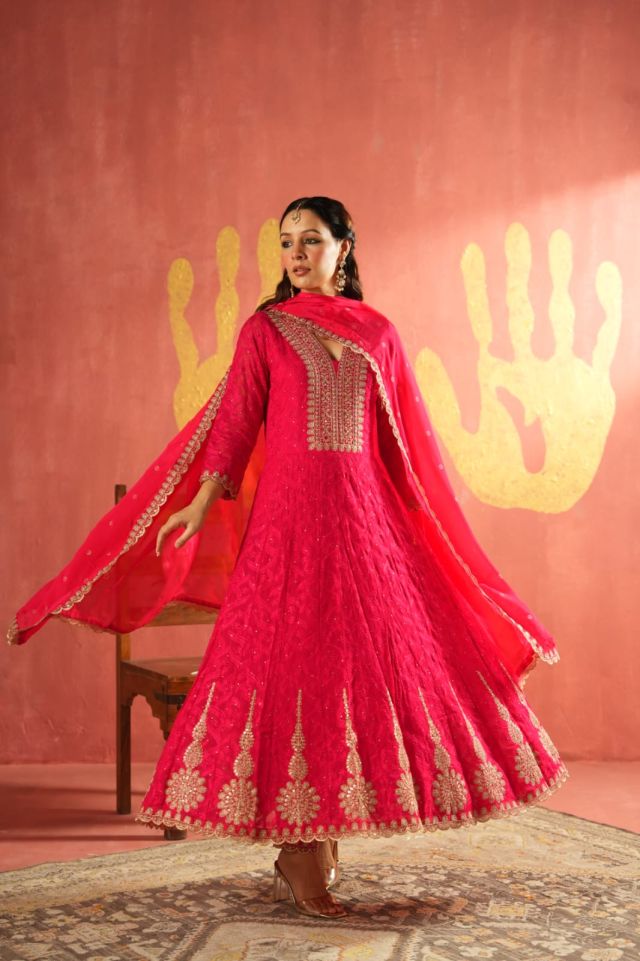 Pretty Georgette kurti set