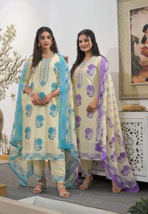 Floral Print cotton Straight Kurta